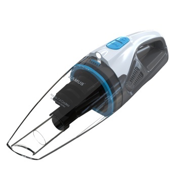 Aspirator de mana Samus Handy 7.4 Cordless, fara fir, Umed si uscat, 5 kPa, Autonomie 20 min, Filtru HEPA lavabil