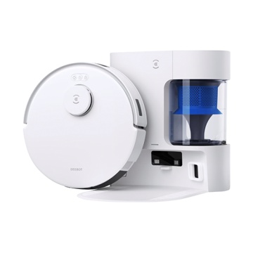Aspirator robot DEEBOT N20 PLUS White Ecovacs8000Pa, True Mapping, OZMO Mopping System