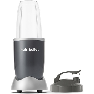 Blender Nutribullet Original 0C22300067, 600 W, 1 viteza, cupa inalta 0.7l, Argintiu - Img 5