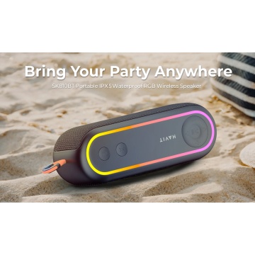 Boxa Wireless HAVIT SK810BT, 8h, Waterproof, Negru - Img 4