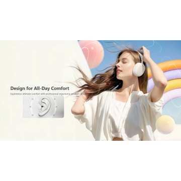 Casti wireless HAVIT H655BT, Bluetooth 5.3, Bej - Img 4