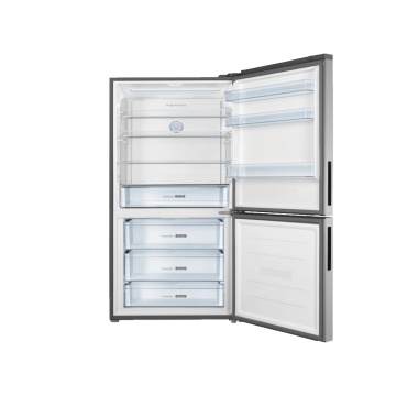 Combina frigorifica Tesla RC4200FTXE, 417 L, H185Clasa E, Total No Frost, lumina LED, Inox - Img 3