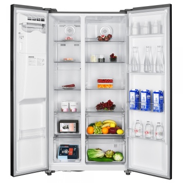 Combina Side by Side Samus SSX-670NFIDE, 513 L, Full No Frost, Dozator apa si gheata, Clasa E, Inox - Img 2