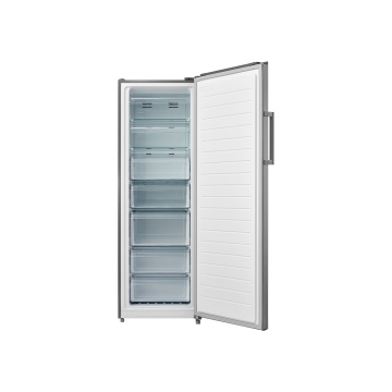 Congelator vertical Tesla RU2400FMXE, E, 238L,H172Full No Frost, Functie frigider, Display, Inox - Img 3
