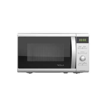 Cuptor cu microunde Tesla MW2060MS 20L, 700W, SLVDigital, grill 1000W - Img 1