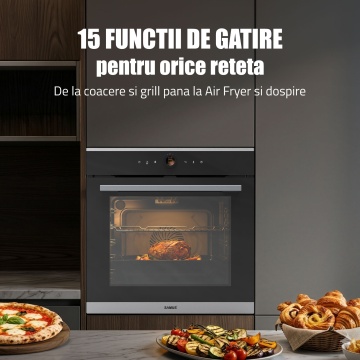 Cuptor incorporabil Samus SC633GDT15 - Img 5