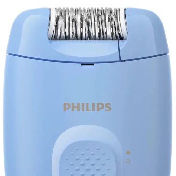 Epilator cu Fir Philips Seria 2000 BRE228/00 1 Setare de Viteza Cap de Epilare Lavabil Albastru - Img 7
