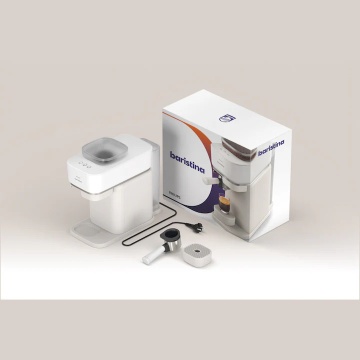 Espressor Philips Baristina BAR300/03, 1500W, 16 bar, 1.2 L, portafiltru, cu functie extra-shot, rasnita ceramica, nivel ideal de macinare, presiune exacta, dozaj precis, tava detasabila, alb - Img 18