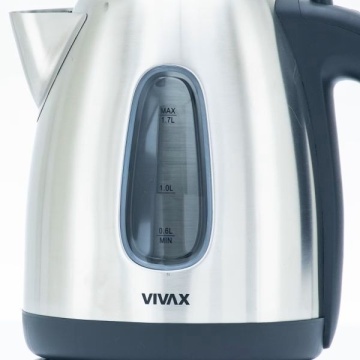 Fierbator de apa Vivax WH-179SS, Putere 1850-2200 W, Capacitate 1, 7, Argintiu - Img 4