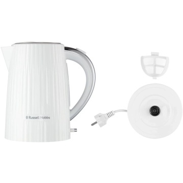 Fierbator Russell Hobbs Eden 27360-70, 2400 W, 1.7 l, Filtru anticalcar, Alb - Img 2