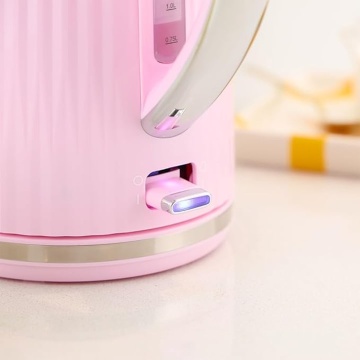Fierbator Russell Hobbs Eden 27362-70, 2400 W, 1.7 l, Filtru anticalcar, Roz - Img 3