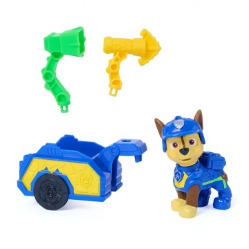 Figurina cu accesorii, Paw Patrol the Dino Movie, Chase - Img 7