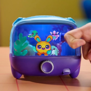 Figurina interactivă Spin Master Bitzee Acvariu, LED personalizabile, 30 personaje, 5 ani+ - Img 8