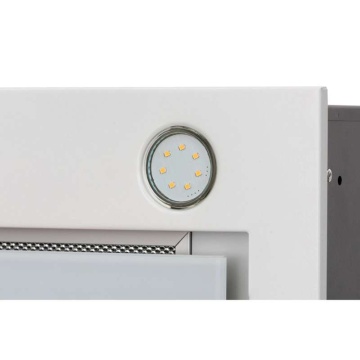 Hota Incorporabila Tornado Modul Glass 750 (60), 1 motor, latime 60 cm, 3 viteze, absorbtie 750 m3/ora, Alb - Img 4