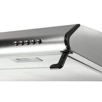 Hota traditionala Tornado Bona 20 (50) LED, 2 motoare, latime 50 cm, absorbtie 560 m3/ora, filtru anti-grasimi aluminiu 5 straturi, Inox - Img 4
