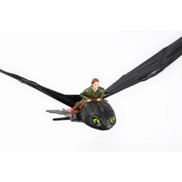 How to Train Your Dragon – Dragon zburător teleghidat bazat pe filmul "How To Train Your Dragon 2025", Negru, 4 ani+ - Img 2