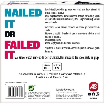 Joc As Games - Nailed It or Faild It, lb. romana - Img 6
