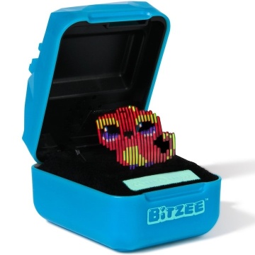 Jucarie interactiva Bitzee Magicals - Animalut digital, cutie albastra - Img 5