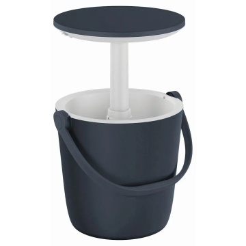 Lada frigorifica pentru bauturi Keter Go Bar, plastic, 38 x 38 x 37-60 cm, Antracit - Img 2