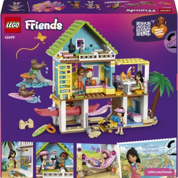 LEGO® Friends - Casa pe plaja cu foci 42699, 400 piese - Img 10