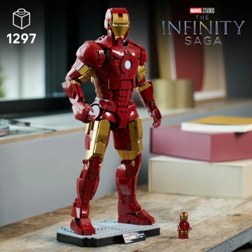 LEGO® Marvel - Editia de colectie Iron Man Mark 3 76344, 1297 piese - Img 3