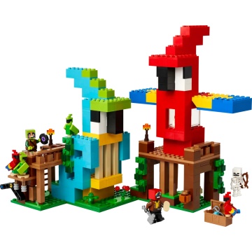 LEGO® Minecraft – The Parrot Houses 21282, 535 Piese, 8 ani+ - Img 2