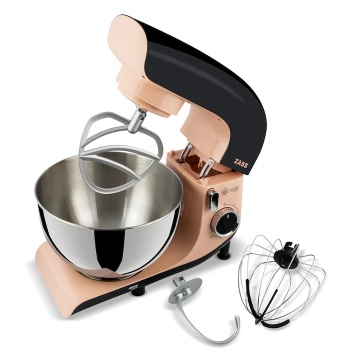 Mixer planetar ZASS Healthy Line ZPSM 31, 2000w, motor cupru pur, angrenaje complet metalice, bol din otel inoxidabil 6l, sistem de siguranta, 6 viteze + functie Pulse, accesorii si capac anti-stropire