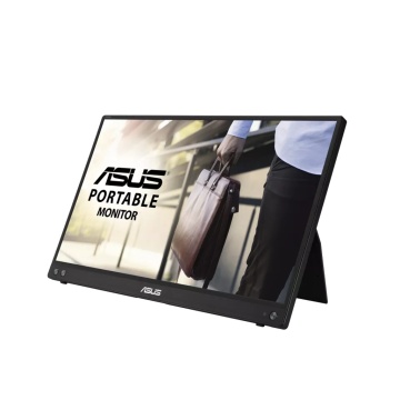 Monitor Portabil Asus ZenScreen 15.6'', MB16ACVFull HD, IPS, USB Type-C, Flicker Free, Blue Light