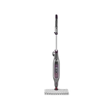 Mop electric cu aburi Shark S6003EU, 1200W350ml, 2.7Kg, tehnologie Klick'n Flip, gri/ violet - Img 4