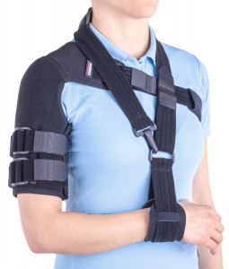 Orteza de umar Triamed Armfix Strong, SRT238, Negru - Img 1