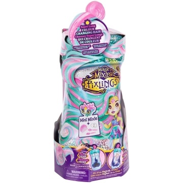 Papusa Pixling Magic Mixies - Galaxy Hair, Deerlee - Img 4