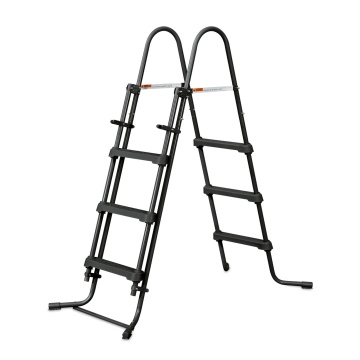 Piscina cu cadru metalic, Ø 427 cm, H 107 cm, capacitate 13.29 m³, aspect rattan - Img 3