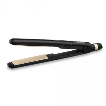 Placa de par BaByliss ST089E Ceramic Straight, placi 24x95mm ceramice, 230 grade, Negru/Crem - Img 2