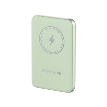 Power Bank Verbatim 10.000mAh Charge'n'Go GreenMagnetic Wireless
