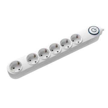 Prelungitor Samus 6 prize Schuko, 3m, 3680w, 3x 1,5mmp, intrerupator, 6PI3-3680