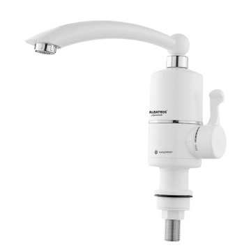 Robinet electric Albatros Aqualiente, incalzire instantanee, 3 kW, 30-60 grade C, 2-2.5 L/min, IPX4, pipa rotativa 360 grade