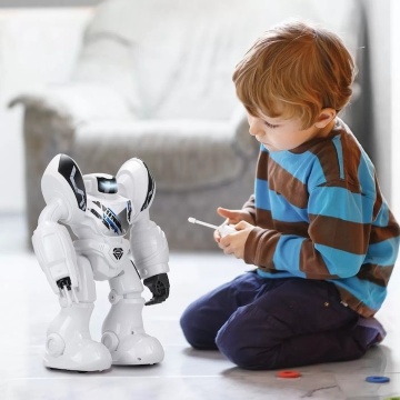 Robot cu Telecomanda Silverlit Ycoo Robo Blast One - Alb - Img 5