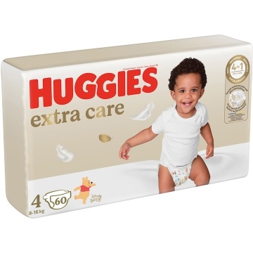 Scutece Huggies extra care 4, 8-16 kg, 60 buc - Img 2