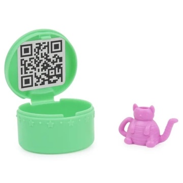 Set 3 figurine interactive Spin Master, Gabby's Dollhouse Flower-rific Garden cu accesorii, 7 cm - Img 2