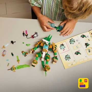 Set de constructie LEGO® DREAMZzz™ - Robotul gardian vulpe 71508, 883 piese - Img 6