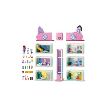 Set de constructie LEGO® Gabby's Dollhouse - Casa de papusi a lui Gabby 10788, 498 piese - Img 3