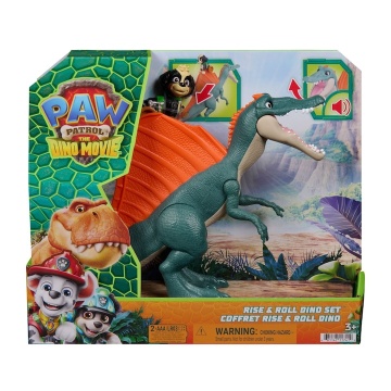 Set de joaca dinozaur si figurina, Paw Patrol, Rise and Roll Dino