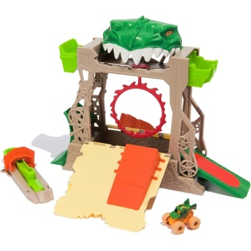 Set de joacă Monster Jam 1:87 Dragon Dungeon of Doom Playset, Mini Jams - Img 8