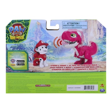 Set dinozaur cu figurina, Paw Patrol, Roaring Pup Pals, Marshall - Img 10
