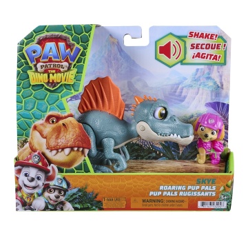 Set dinozaur cu figurina, Paw Patrol, Roaring Pup Pals, Skye - Img 9
