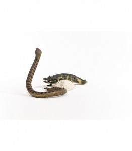Set Figurine Schleich, Pericol in Mlastina, 19 x 6 x 15 cm - Img 4