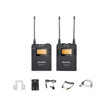 Set microfon wireless Saramonic UwMic9 Kit1Lavaliera Omni, 5114-596MHz, up to 8 mic. - Img 11