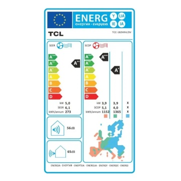 Sistem aer conditionat tip consola TCL 18000 BTU A++, Optimizat pentru Incalzire, Hotel Mode, Telecomanda, WiFi, Monofazat TCC-18ZHRH/DVI - TCC-18HH/DVO - Img 2