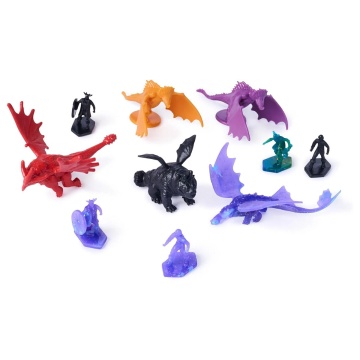 Spin Master -Set de joaca How to train your dragon - Incercarea flacarii, Arena Dragonilor 50 de figurine - Img 5