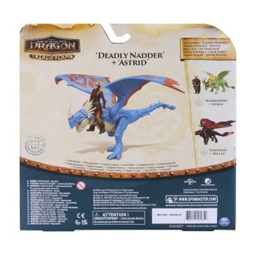 Spin Master - Set figurine How to train your dragon - Trial of Fire, Deadly Nadder si Astrid - Img 2